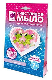 Набор для творчества Фантазер Счастливое мыло Лягушата