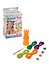 Happy Loom Scoubi Fun Набор для плетения браслетов (02208) (4 браслета) (4 веревочки+станок+крючок+4 подвески) (6+) (коробка) - 1