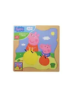 РОСМЭН Peppa Игровой набор Пазл 30*30 "Песочница" дерев. 25124