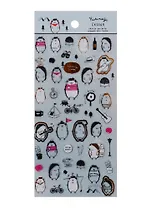 Наклейки бумажные Ежики 17031