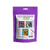 Кристальная (алмазная) мозаика ФРЕЯ Набор магнитов "Мемные песики", 9 х 9 см