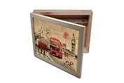 Сувенир, Ключница из дуба Giftnhome Лондон 20*25см Kbox-London