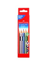Карандаши цветные Faber-Castell, Jumbo Grip Metallic, 5 цветов