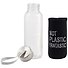 Бутылка в чехле с цветом Not Plastic Fantastic (черная) (300мл) (стекло) (12-07599-268) - 1