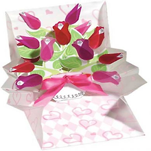 3D открытка Букет роз (Bouquet of Roses Ages) (квадрат) (983)