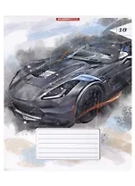 Тетрадь в линейку Academy Style, "СуперКар", 18 листов