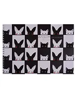 Альбом для рисования Unnika, "Прятки (графика)", А4, 30 листов, на гребне