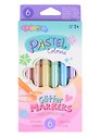 Фломастеры «Pastel» Colorino, 6 цветов