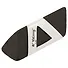 Ластик чёрный, трёхгранный, 5.5 см - 0