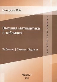 Высшая математика в таблицах. Таблицы. Схемы. Задачи. Часть 1