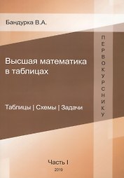 Высшая математика в таблицах. Таблицы. Схемы. Задачи. Часть 1