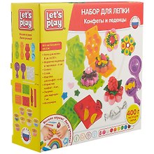 Набор для лепки ТМ Let`s play/Лэтс плэй Конфеты и леденцы, 25см 36740