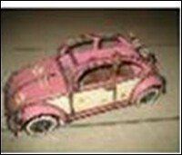 Декоративная модель автомобиля из металла (24026) (27х12х11)