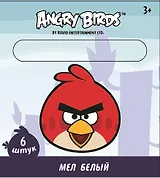 Мелки белые 06шт "ANGRY BIRDS" к/к, подвес, Centrum