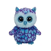 Мягкая игрушка Beanie Boos Совенок Oscar 15см