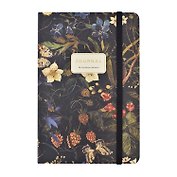 Книга для записей А5 100л лин. "FLORA.ЛЕСНЫЕ ЯГОДЫ" 7БЦ, резинка, Bruno Visconti