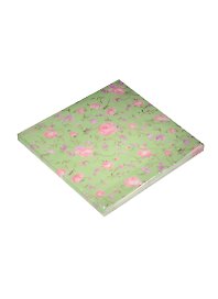 Салфетки (20шт/уп) Розы на салатовом (11-01662-L21)