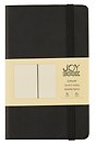 Записная книжка А6- 96л кл. "JOY BOOK. Черный агат" 7БЦ, иск.кожа, тонир.форзац, тонир.блок, скругл.углы, сшит.блок, ляссе, резинка, карман на задн.форзаце