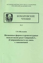 Жизненные формы и архитектурные модели видов рода Campanula. Комаровские чтения. XLI