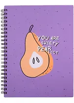 Тетрадь в клетку Be Smart, "Fruits. Груши", 96 листов