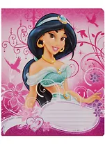 Тетрадь 12 листов линейка "Princess"