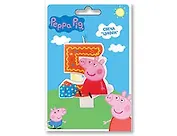 Праздничные аксессуары, Веселая Затея, Свеча-цифра 5 Пеппа 8см