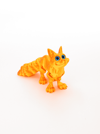 Фигурка 3D Лис Ник (пластик) (14х8) (102)