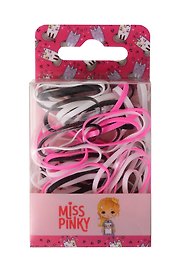 Набор резинок `MISS PINKY` `BASIC` box 80 шт (155640)