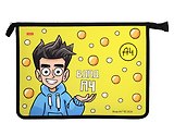 Папка для тетрадей А4 "Влад А4" 24,5*34*4см, пластик, молния, инд. уп.