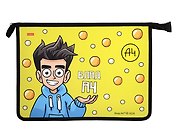 Папка для тетрадей А4 "Влад А4" 24,5*34*4см, пластик, молния, инд. уп.