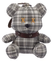 Брелок Мишка (клетка) (текстиль) (18см) (12-81039-202604_10)