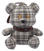 Брелок Мишка (клетка) (текстиль) (18см) (12-81039-202604_10)