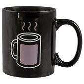 Кружка-хамелеон Hot mug (330мл) (керамика) - 0
