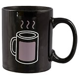 Кружка-хамелеон Hot mug (330мл) (керамика)
