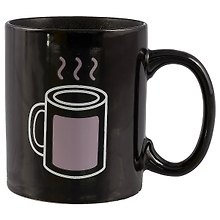Кружка-хамелеон Hot mug (330мл) (керамика)