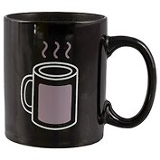 Кружка-хамелеон Hot mug (330мл) (керамика)