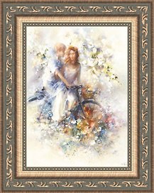 Картина Весна (sj60) (13х18)