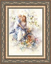 Картина Весна (sj60) (13х18)