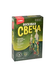 Набор для творчества LORI Восковая свеча Летняя лужайка