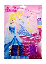 Набор для творчества Оригами Чудо-творчество Disney/Дисней Princess™ Аппликация из фольги Золушка на балу