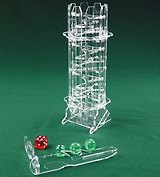 Настольная игра, ПРАВИЛЬНЫЕ ИГРЫ, Башня для бросания кубиков «EVO» LP-008-064