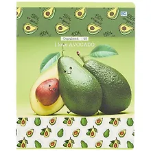 Тетрадь общая «Я люблю avocado!», 48 листов в клетку, А5, в ассортименте - BG
