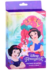 Набор для творчества Lori. Роспись по дереву. Игрушка-сувенир «Белоснежка»