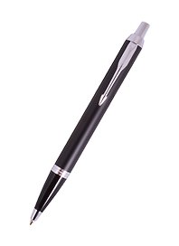 Ручка подарочная шариковая синяя, IM Essential Muted Black CT, Parker