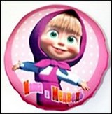 Подушка декоративная антистресс Маша и Медведь (2601/РЗ-8) (22 см)