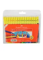 Фломастеры 20цв "Замок" пл/уп., подвес, Faber-Castell