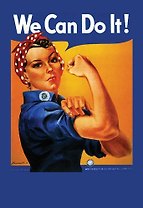 Сувенир, Магнит, We can do it!, 5,5х8 см, металл, плоский, в блистере