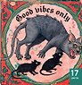 Картина по номерам на холсте с подрамником "Good vibes only", 20х20см, Art idea, 14+