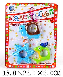 Игрушка калейдоскоп «Морские глубины», 3 штуки