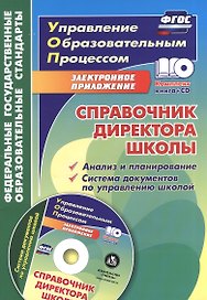 Справочник директора школы. Анализ и планирование. Система документов по управлению школой в электронном приложении. Книга+CD